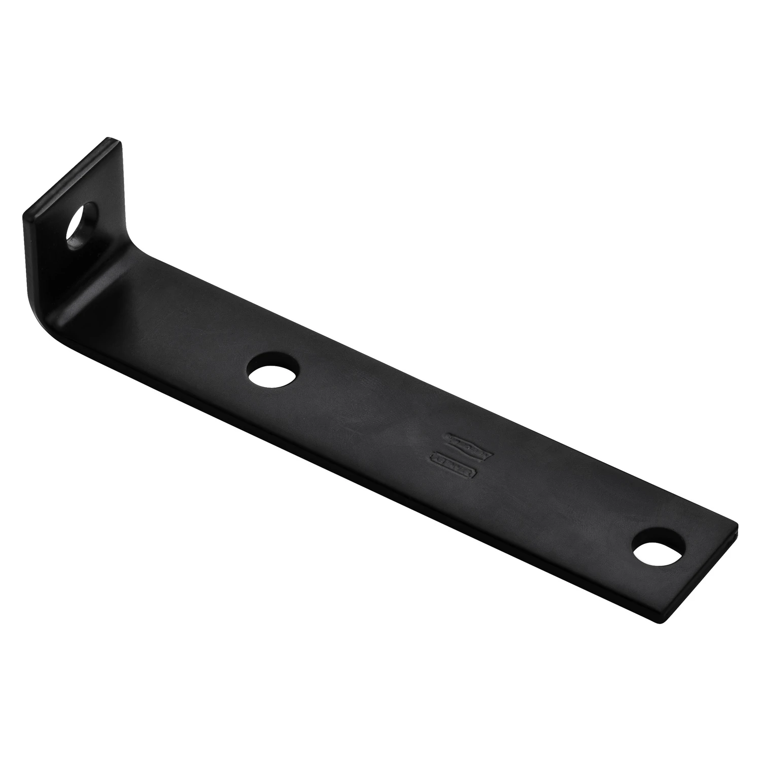Corner Brace, Black Steel, 7 and 1/2 Inches Length