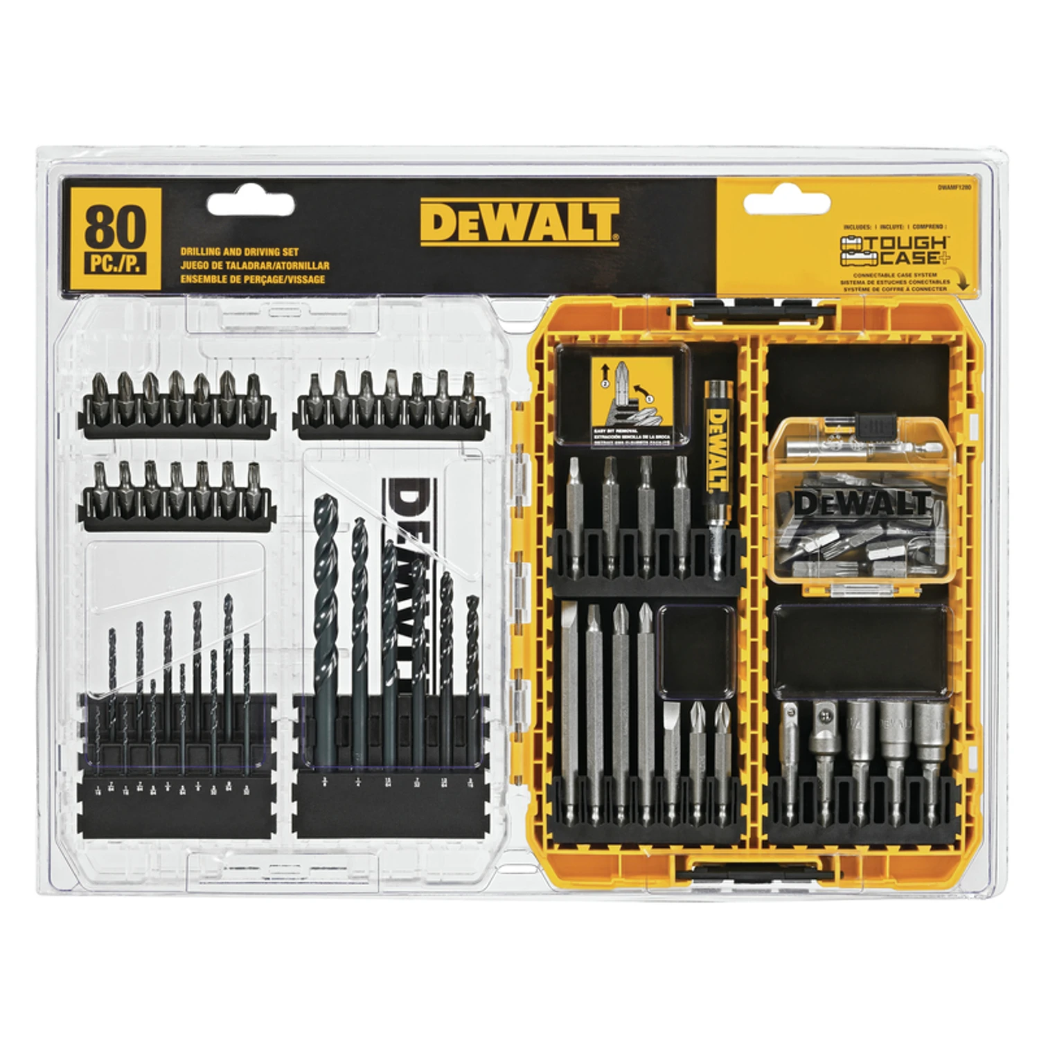 80-piece Drill And Drive Set With Toughcase System