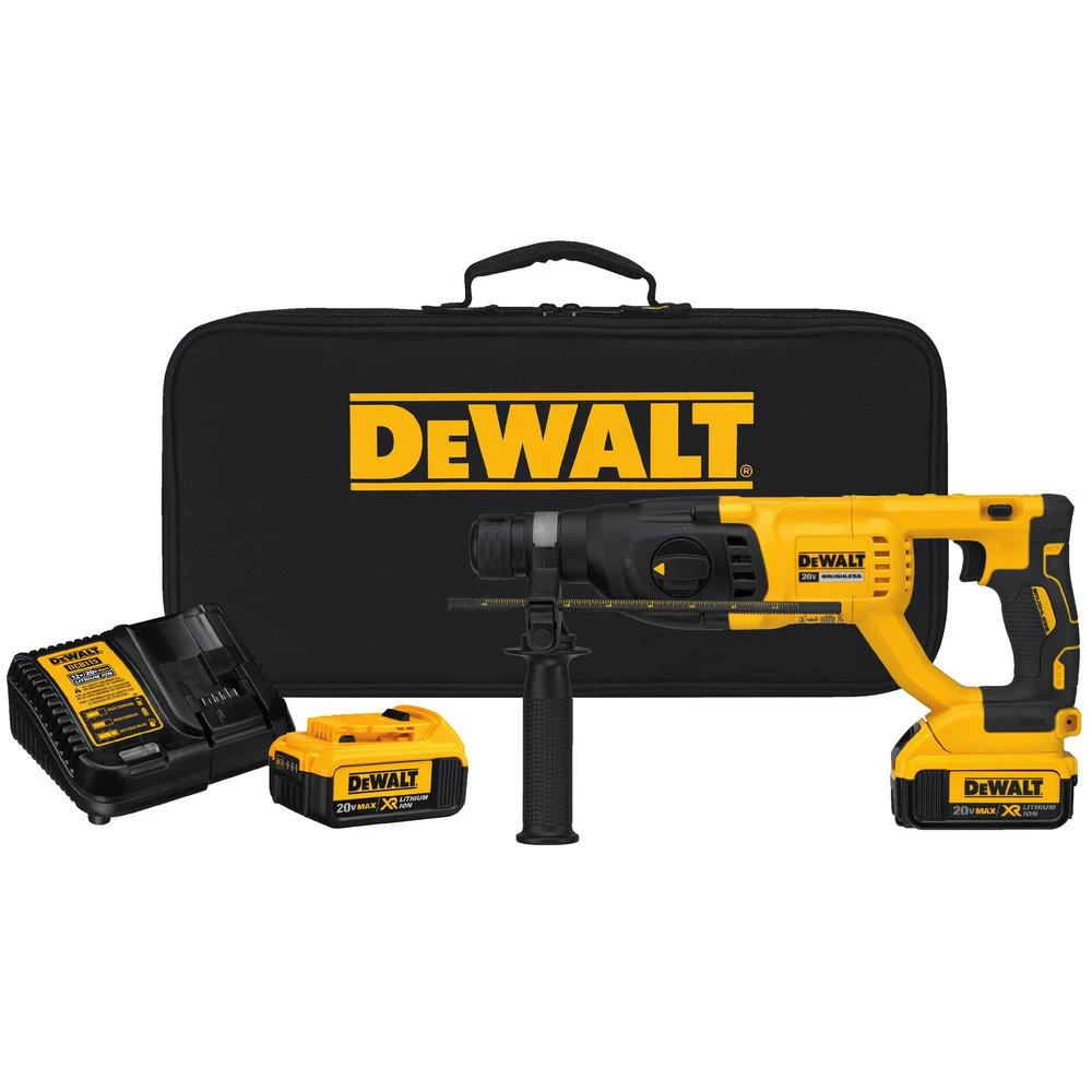 20-volt Max Xr Cordless Rotary Hammer Kit With Brushless Motor And Lithium-ion Battery