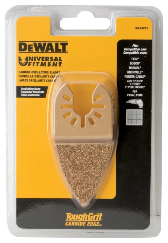 Universal Fitment 1-3/8 In. Carbide Oscillating Blade Dwa4243