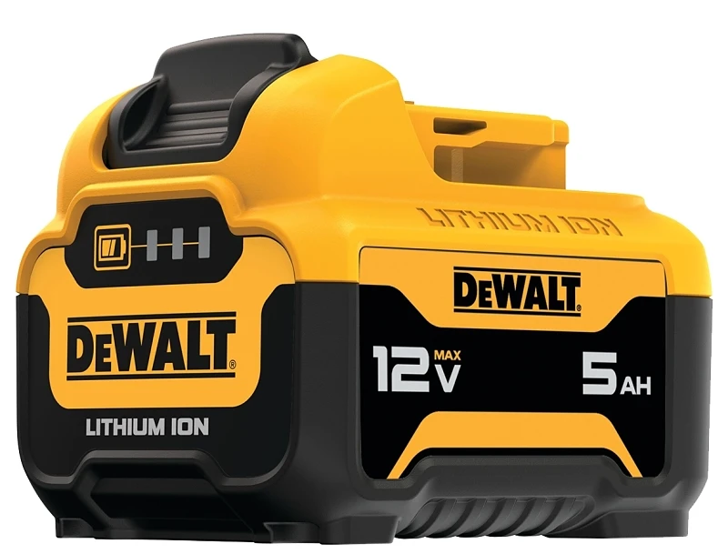 12-Volt MAX 5.0 Amp Hour Lithium-Ion Rechargeable Power Tool Battery