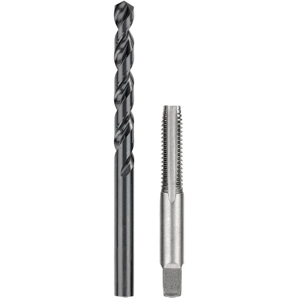 3/8 Inch-16 National Coarse Thread Tap Set with 5/16 Inch Drill Bit