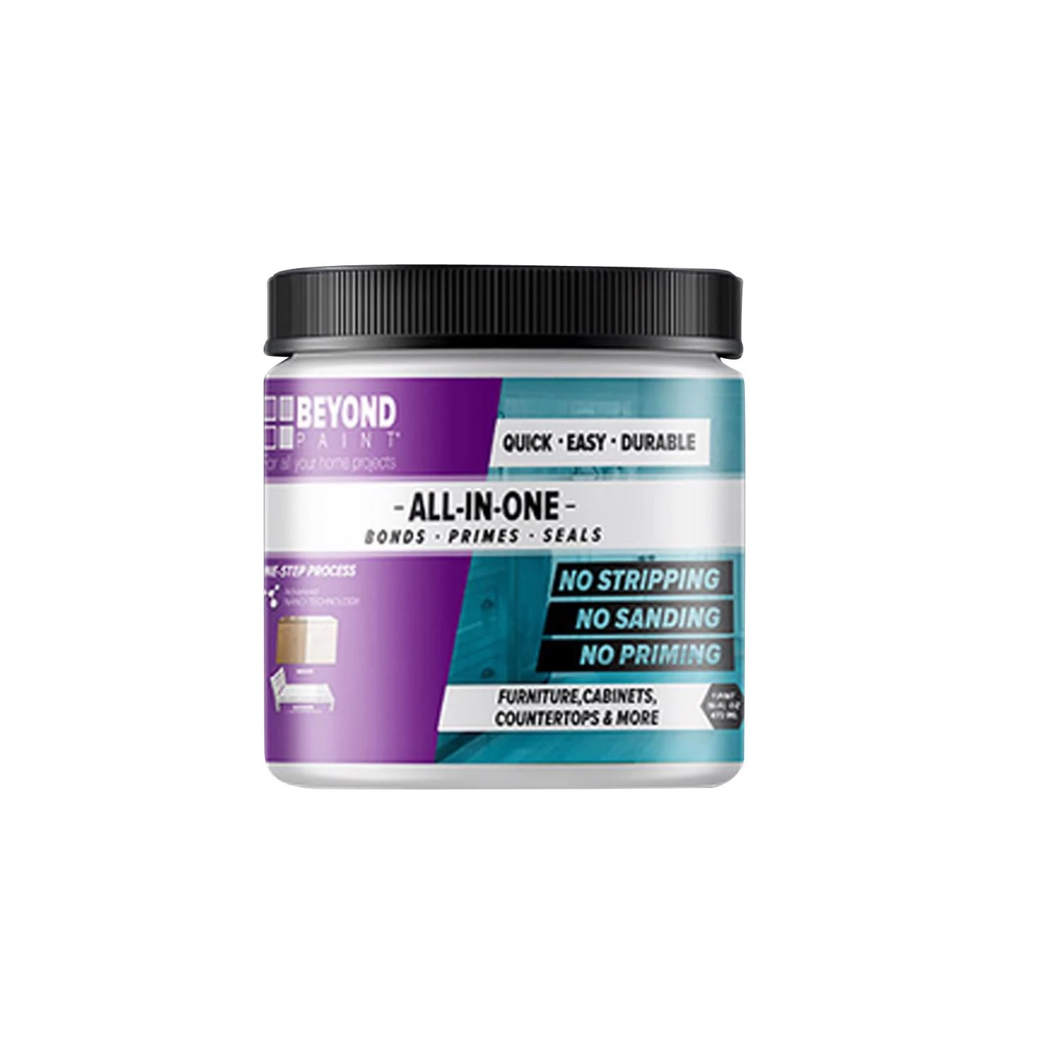 Countertop Paint Licorice Black 1 Pint Durable Finish