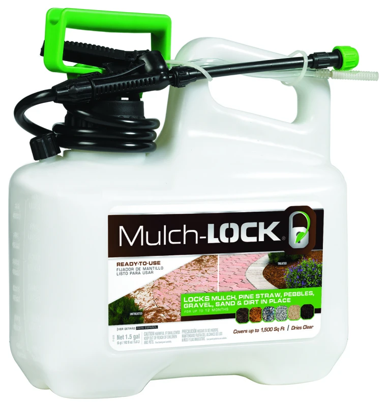 Mulch Lock 1.5 Gallon Ready-to-use Landscape Adhesive Sprayer For Mulch And Ground Cover