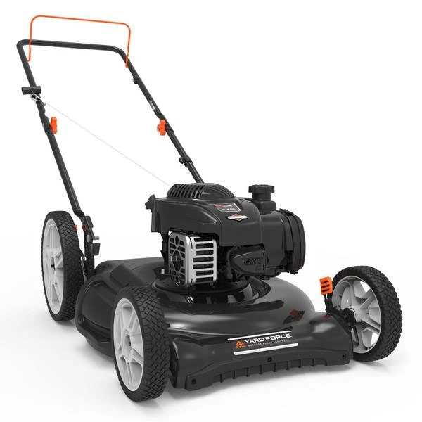 22-inch 2-n-1 Gas Lawn Mower With 125cc Briggs & Stratton Engine
