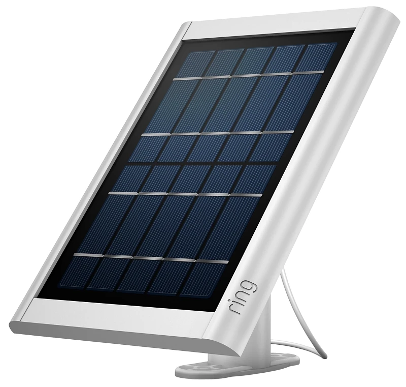 White Solar Panel For Spotlight Cam Battery, 156 In. Length, Model 8asps7-wen0