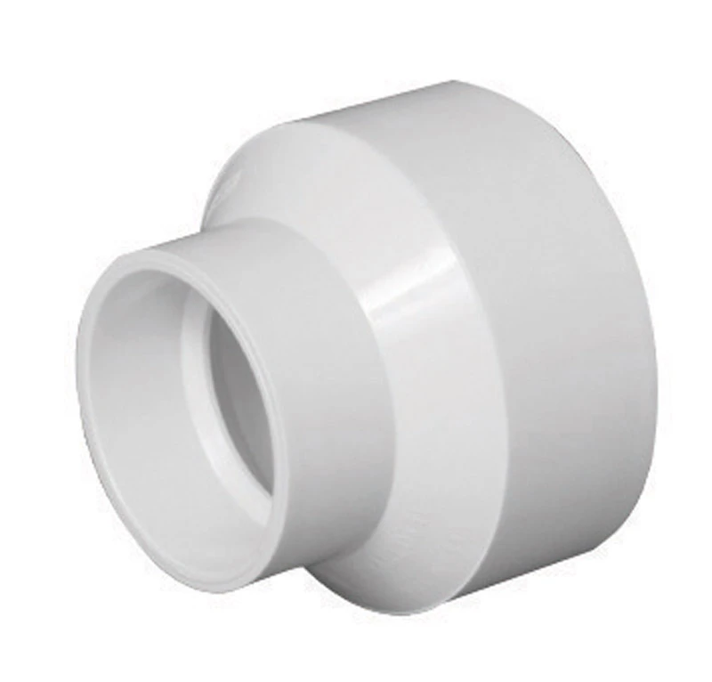 Schedule 40 DWV PVC Reducing Coupling, 2 x 1-1/2 In.