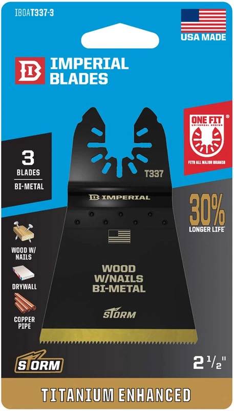 BLADE 2-1/2 NAIL TITANIUM 3PK