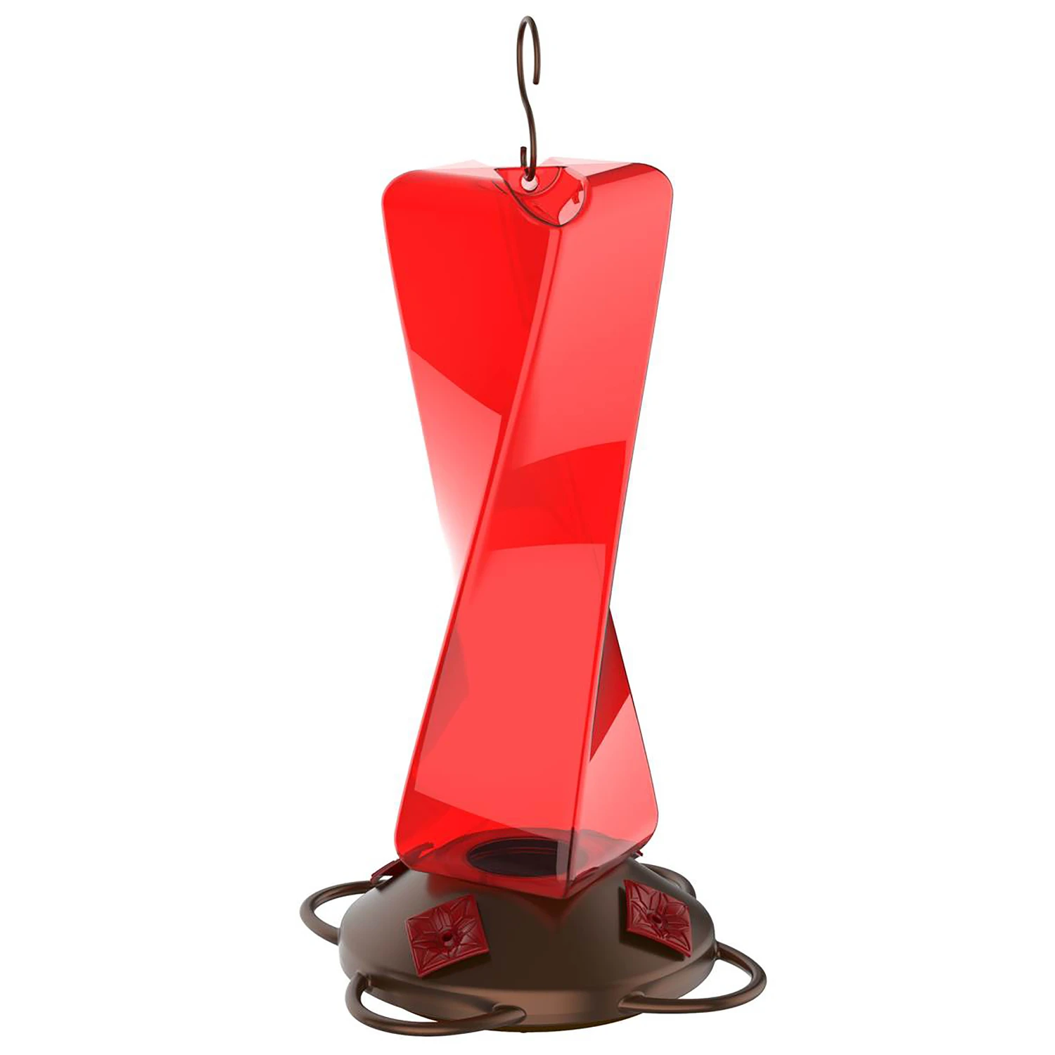 Mirage Hummingbird Feeder with Four Feeding Ports, 20 Ounce Capacity