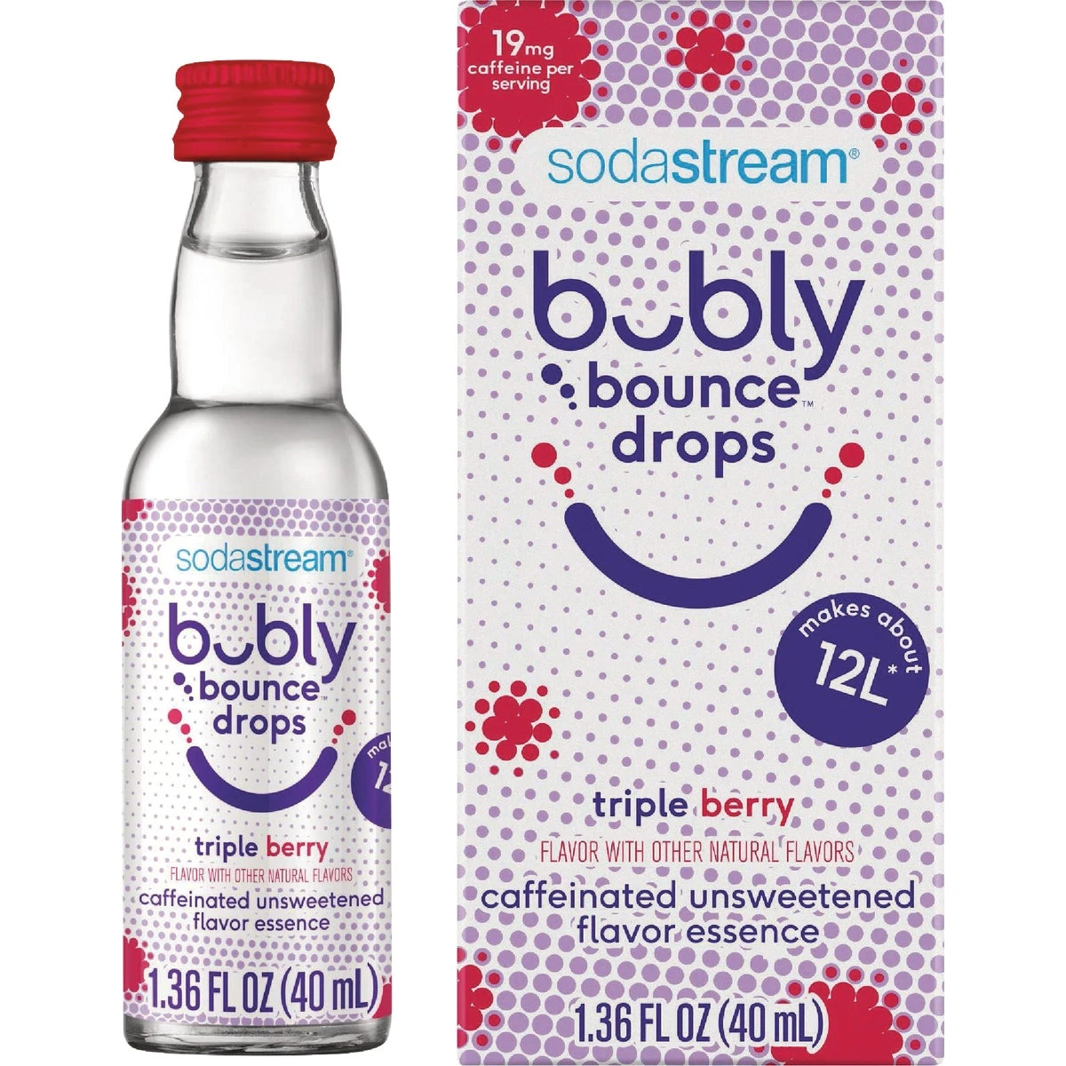 Sodastream Bubly Bounce Triple Berry Fruit Drops 40 Ml 1 Pk, Model 1525252010