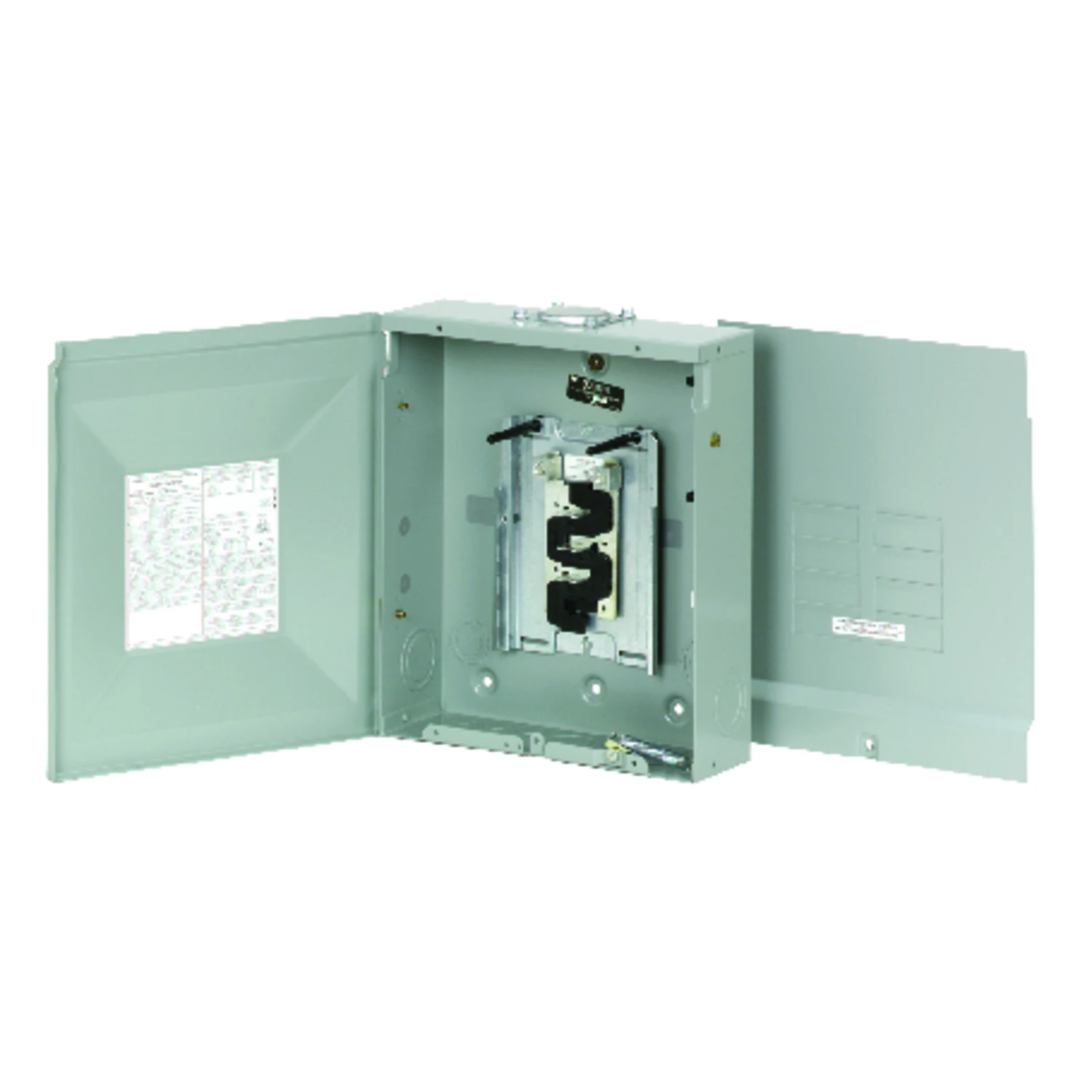 Six-Space Outdoor Mount Main Lugs Load Center, 125 Amp Capacity
