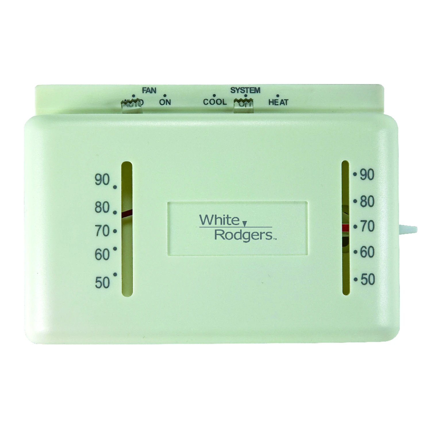 M150 24v Off-white Mechanical Thermostat For Heating & Cooling Systems