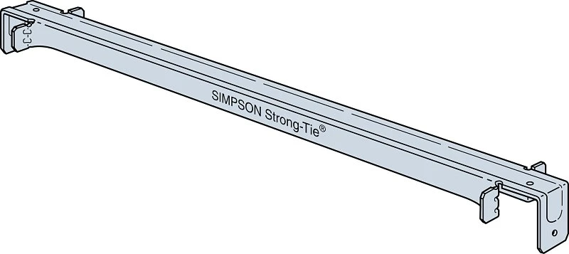 Tsbr2-24 Truss Spacer Bracer, 25.5 In. X 3.5 In. X 2 In.