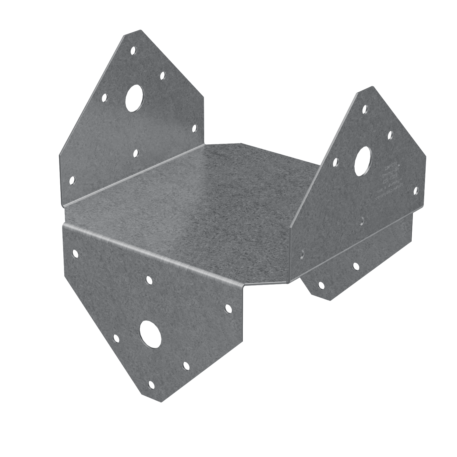 6 In. X 6 In. 18 Ga Z-max Post Cap And Base Bc6z