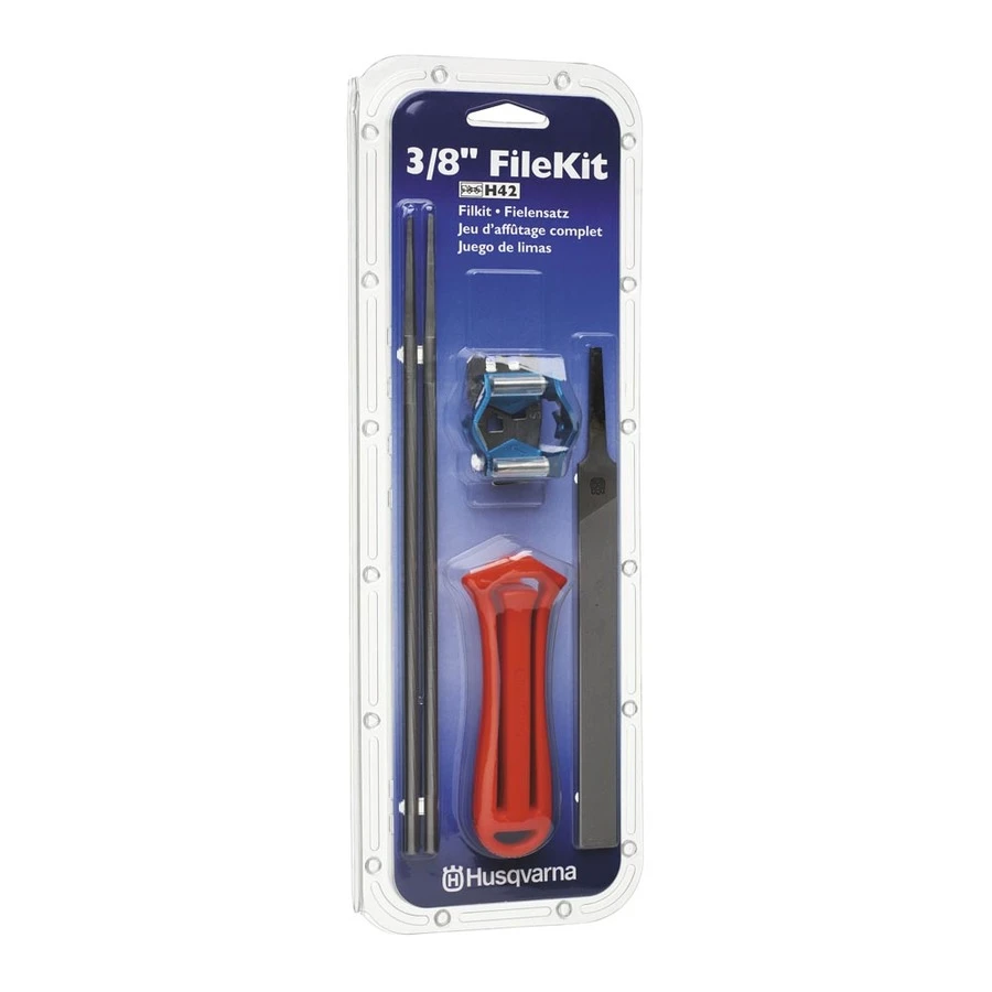 H80 16.5 Inch Chainsaw Sharpening Kit With Files And Guides