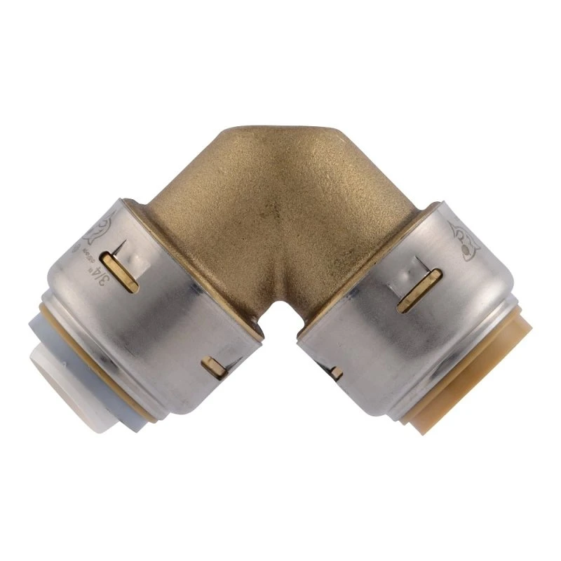 3/4 In. Cts X 3/4 In. Brass 90-degree Push-to-connect Conversion Elbow