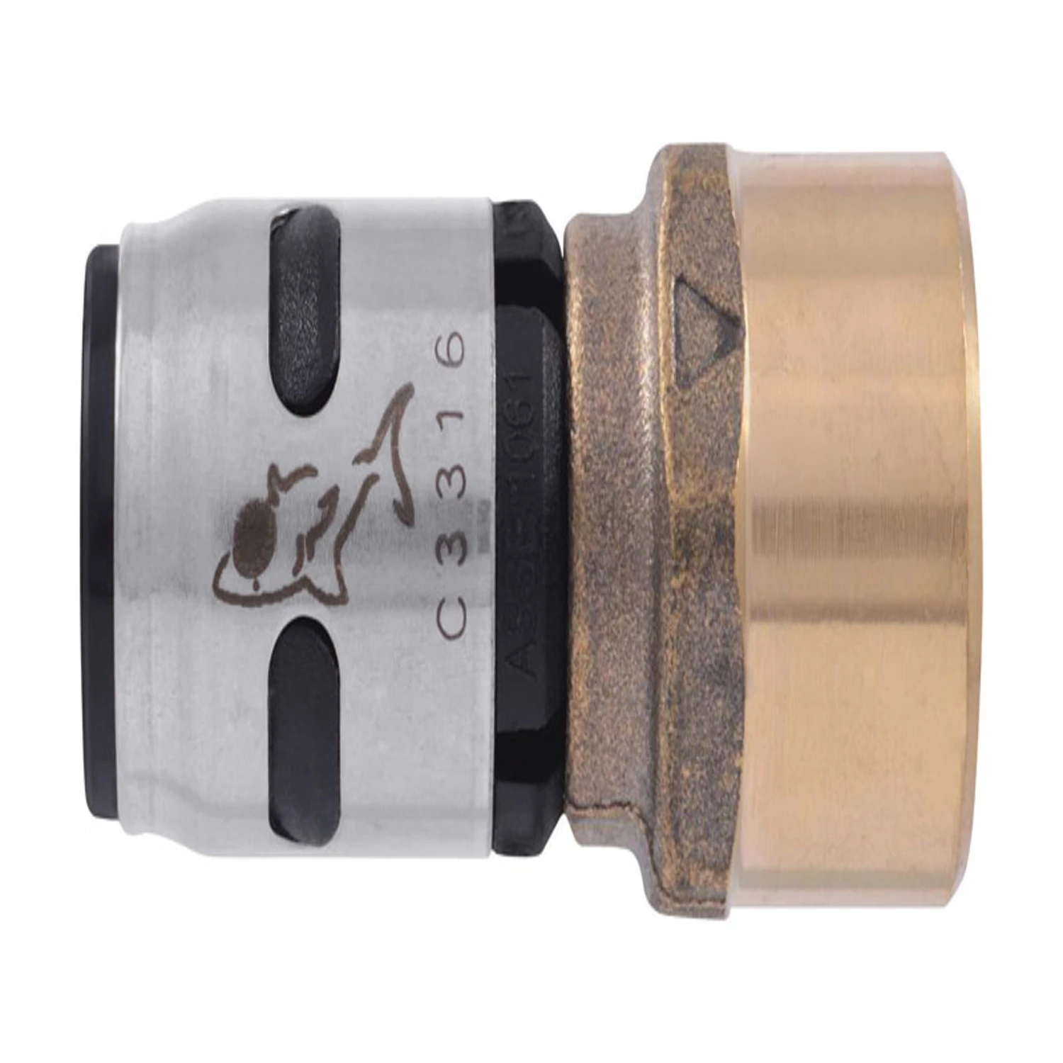 Evopex 1/2 In. X 1/2 In. Fpt Push-to-connect Plastic Connector