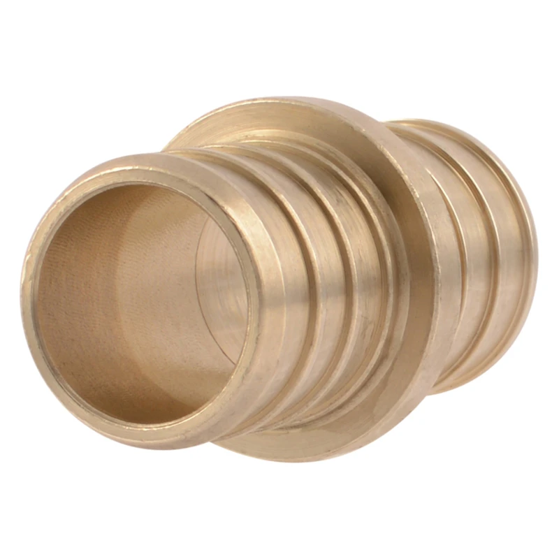 SharkBite Lead-Free Insert 3/4 In. Barb x 3/4 In. Barb Brass PEX Coupling