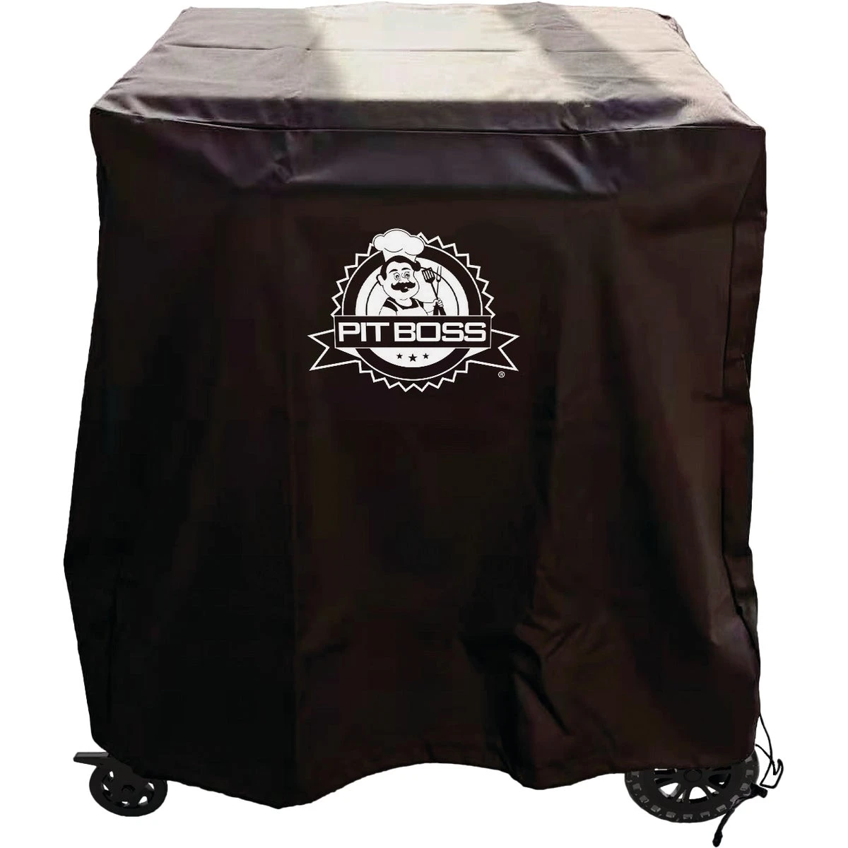 Black 50 In. 2-burner Ultimate Griddle Cover With Drawstring Lock
