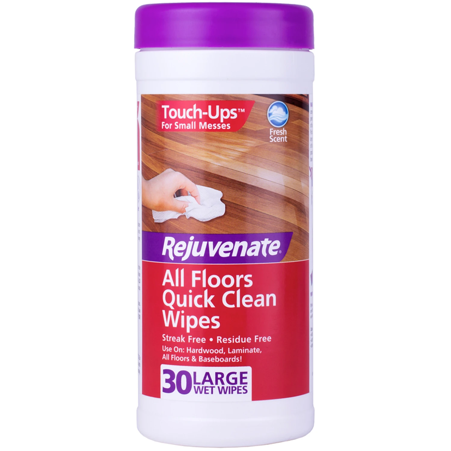 Rejuvenate 30-Count All Floors Quick Clean Wipes
