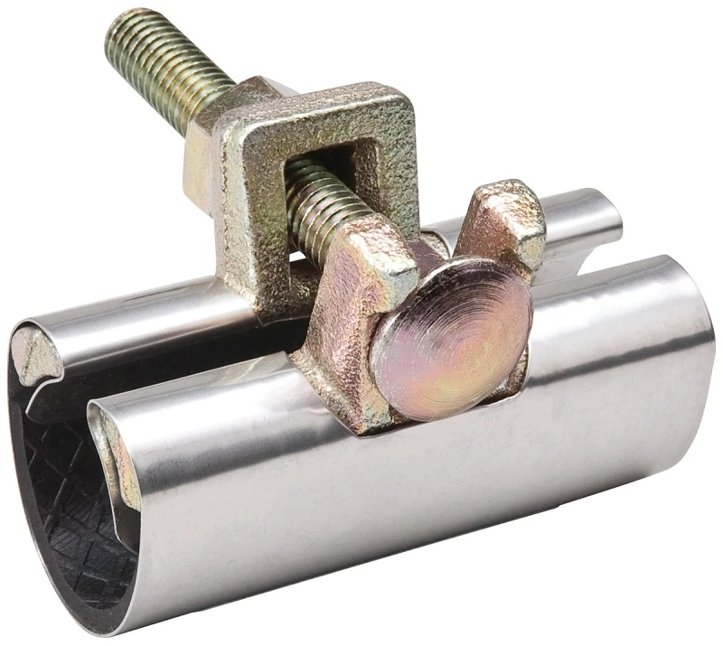 3/8 In. Stainless Steel Pipe Strap - Durable Repair Clamp For Pipe Maintenance