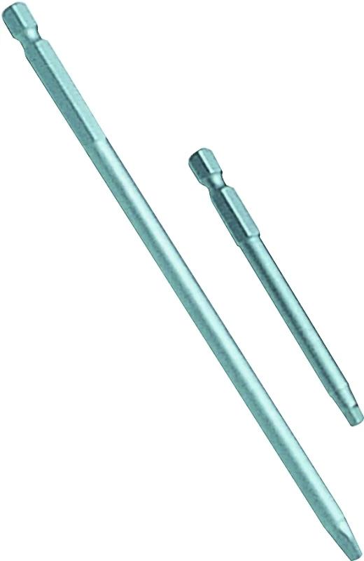2-piece Square Screwdriver Bit Set - 3" & 6" Lengths, Model Dds