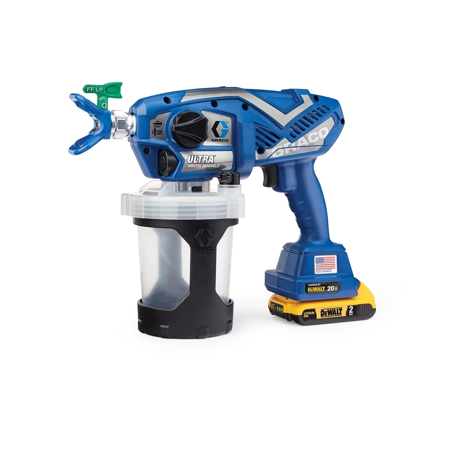 Ultra Cordless Airless Paint Sprayer 2000 Psi Model 17m363 With Accessories