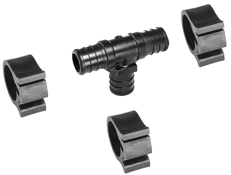Three Quarter Inch Pipe Tee Fitting for Plumbing and Piping Systems