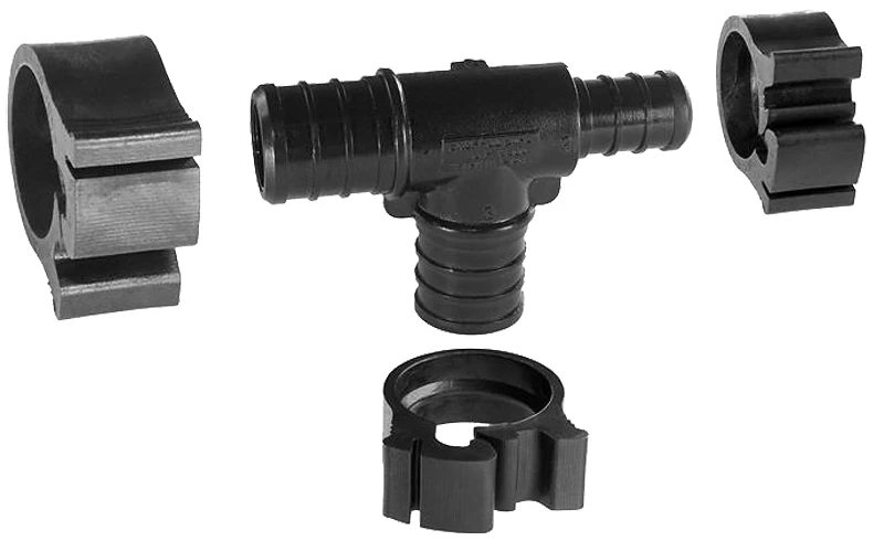 Pipe Reducing Tee, Three Quarter Inch by One Half Inch by Three Quarter Inch