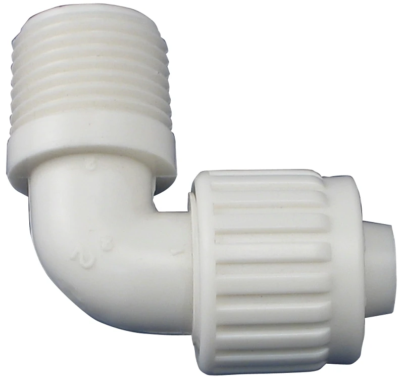 1/2 In. Pex X 1/2 In. Mpt 90 Degree Plastic Compression Male Elbow
