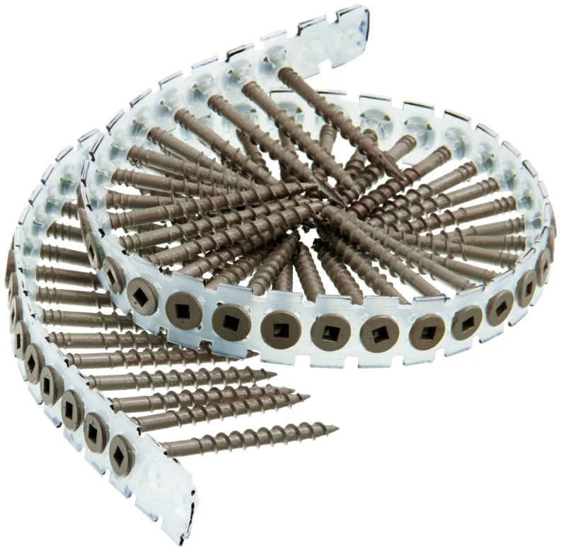 Senco DuraSpin No. 8 X 2 in. L Square Coarse Collated Wood Screws 1000 pk