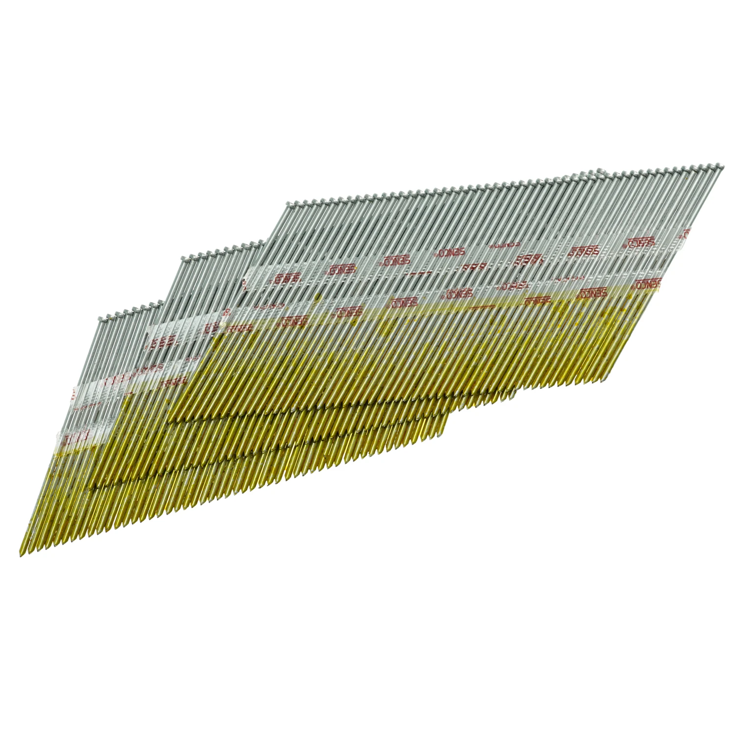 Senco 2 in. 15 Ga. Angled Strip Finish Nails 34 deg. Smooth Shank 700 pk