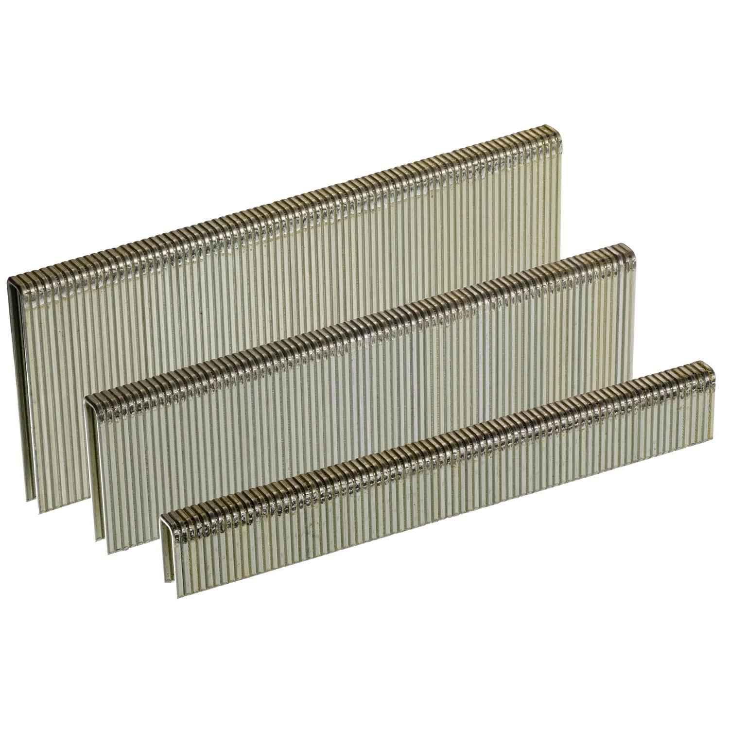Accuset 18-gauge Galvanized Medium Crown Staples Variety Pack, 900 Ct., 1/4 In. X 1/2 In. To 1 In.