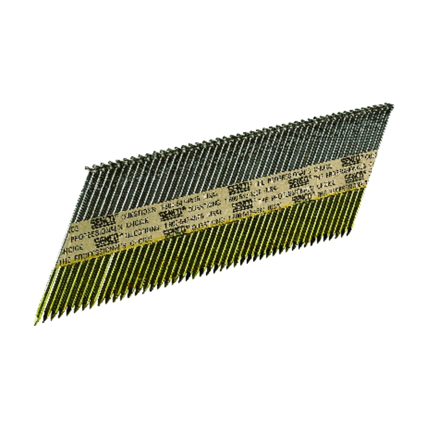 Collated Framing Nails, 34 Degree, Bright Finish, .131 x 3-1/4 In., 2,500-Ct.