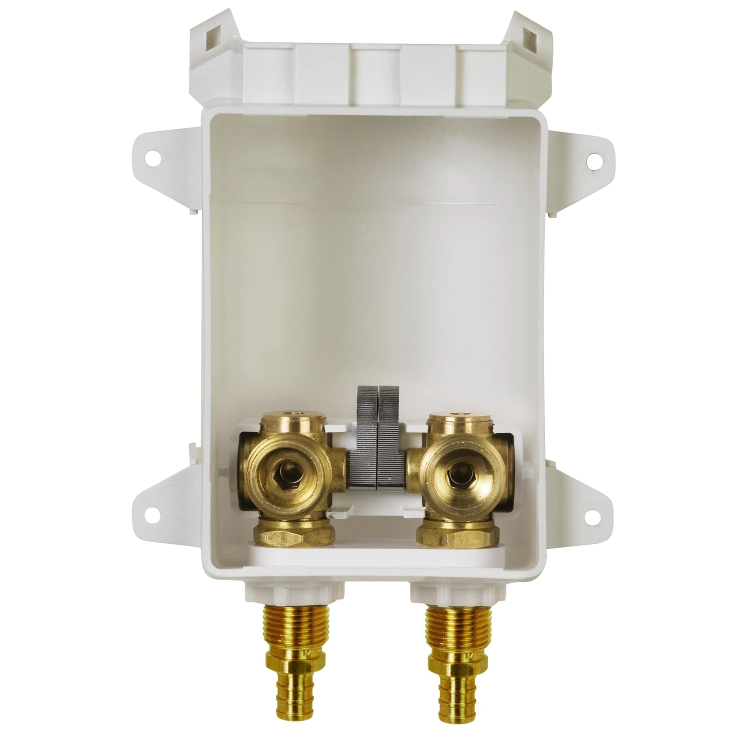 Abs Oxbox Washing Machine Outlet Box With 1/2" Pex Connection