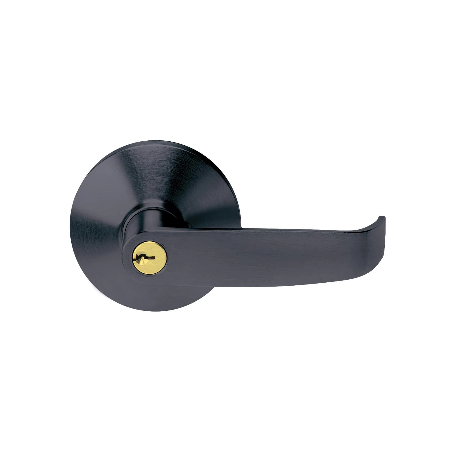 Exit Device Entry Lever Trim in Matte Black Finish for Door Hardware