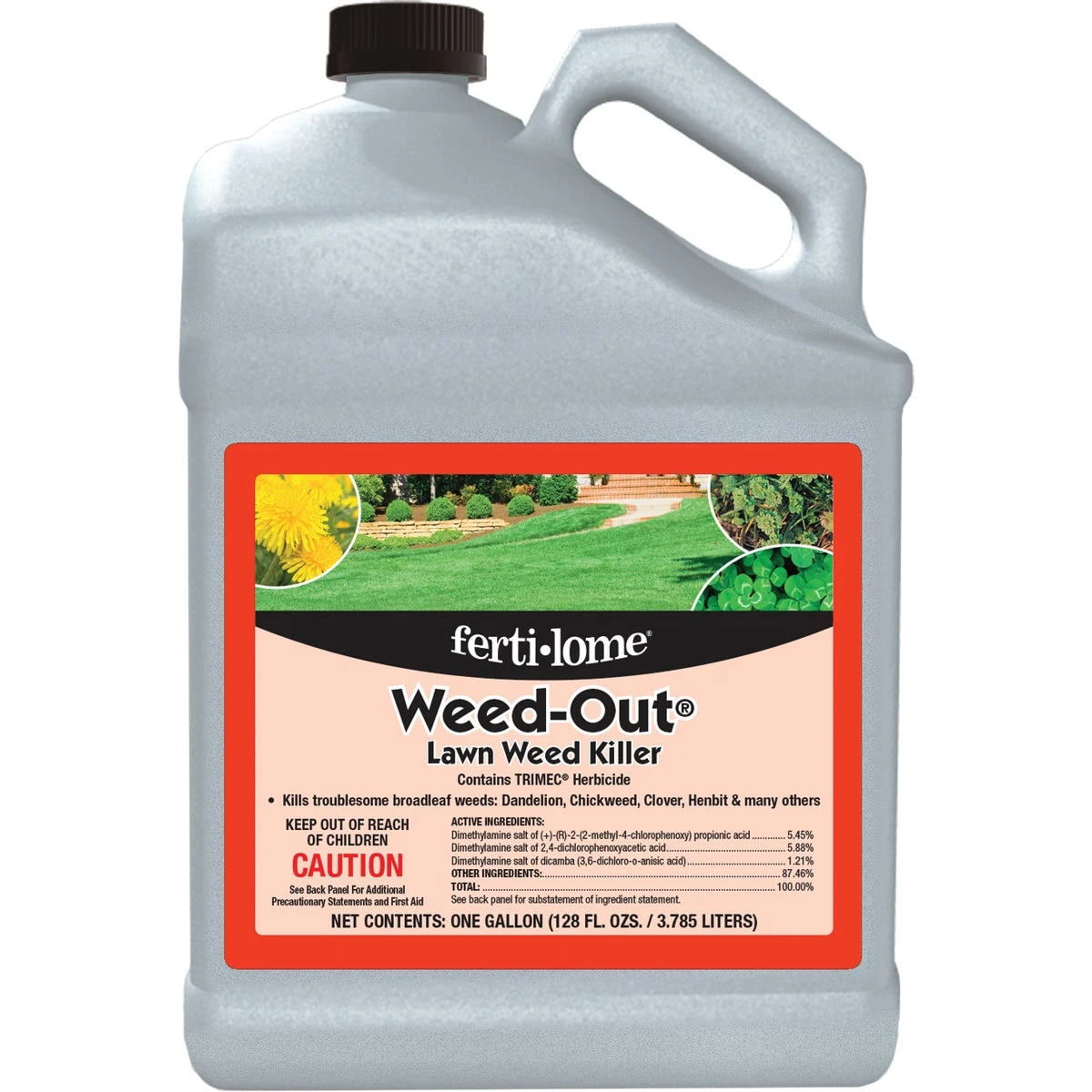 Weed-out 1 Gallon Concentrate Lawn Weed Killer - Controls 200+ Weeds