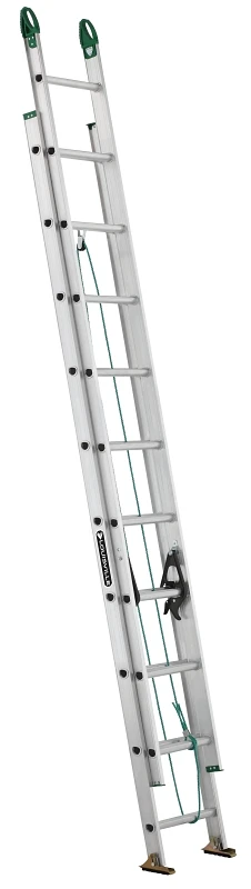 20-foot Aluminum Extension Ladder, Type Ii, 225-pound Duty Rating, Model Ae4220pg