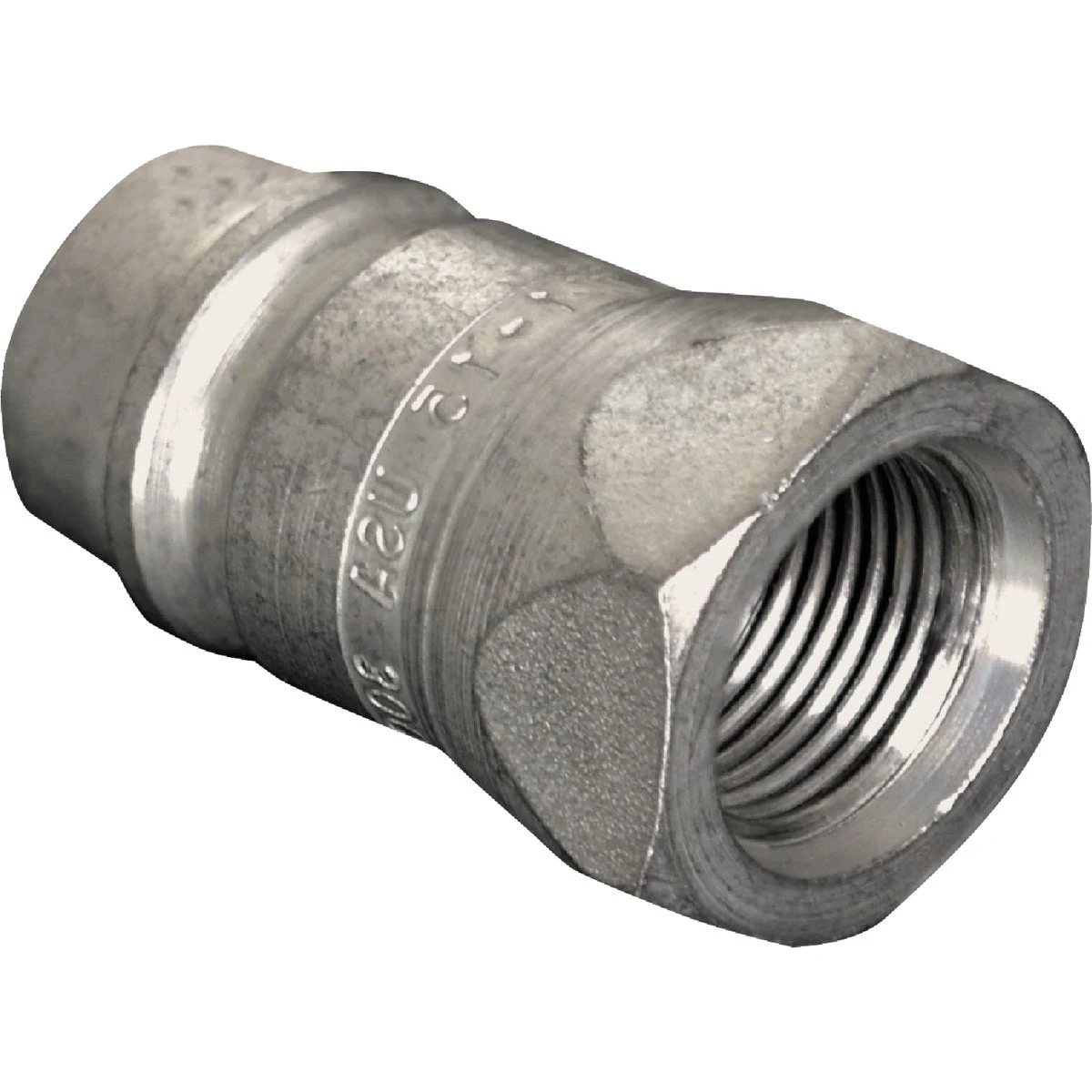 Hydraulic Adapter, 3.5-In. ISO Ball Tip x .75-In. x 16 Female O-Ring Thread