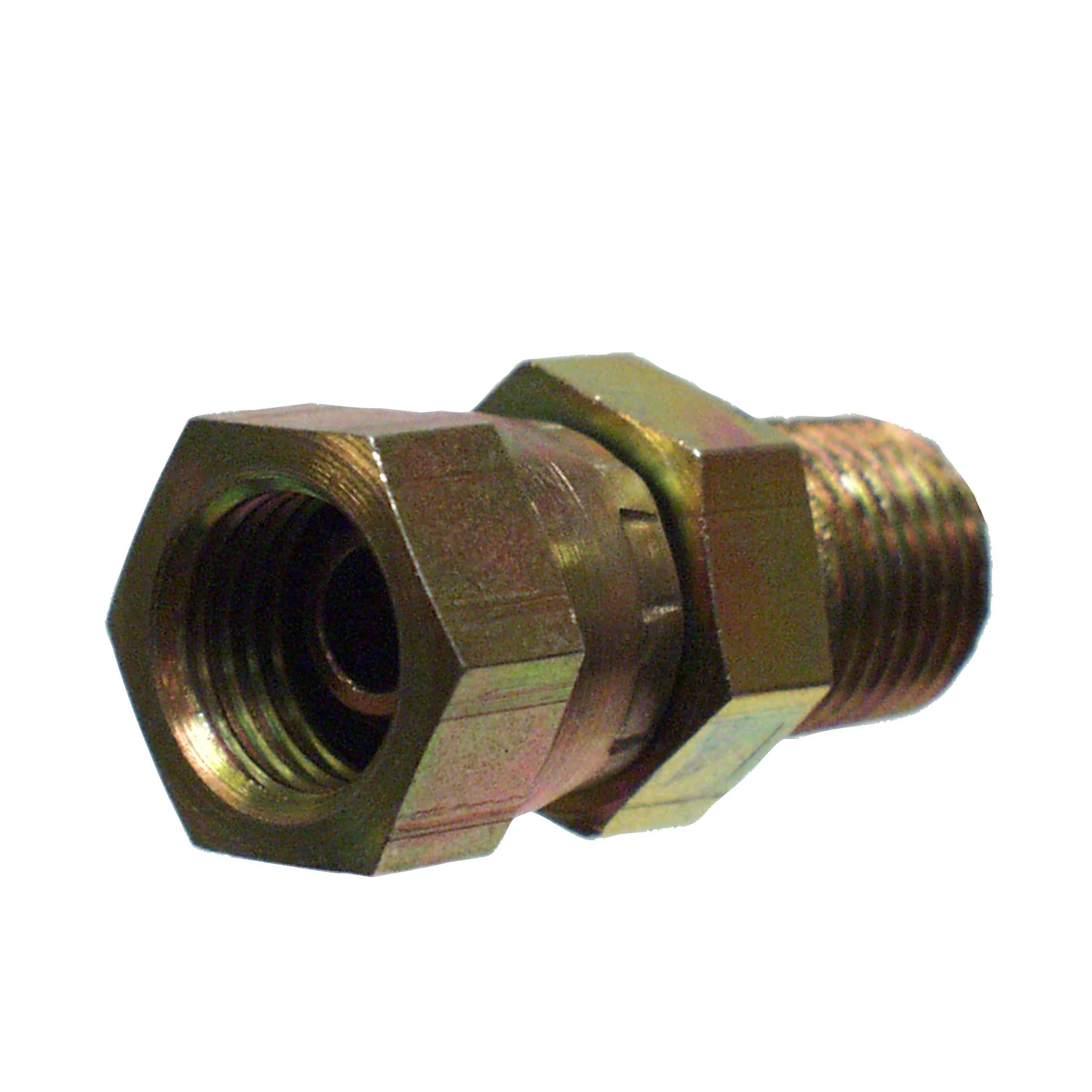 Hydraulic Adapter, 1/4-In. MP x 3/8-In. FP Swivel