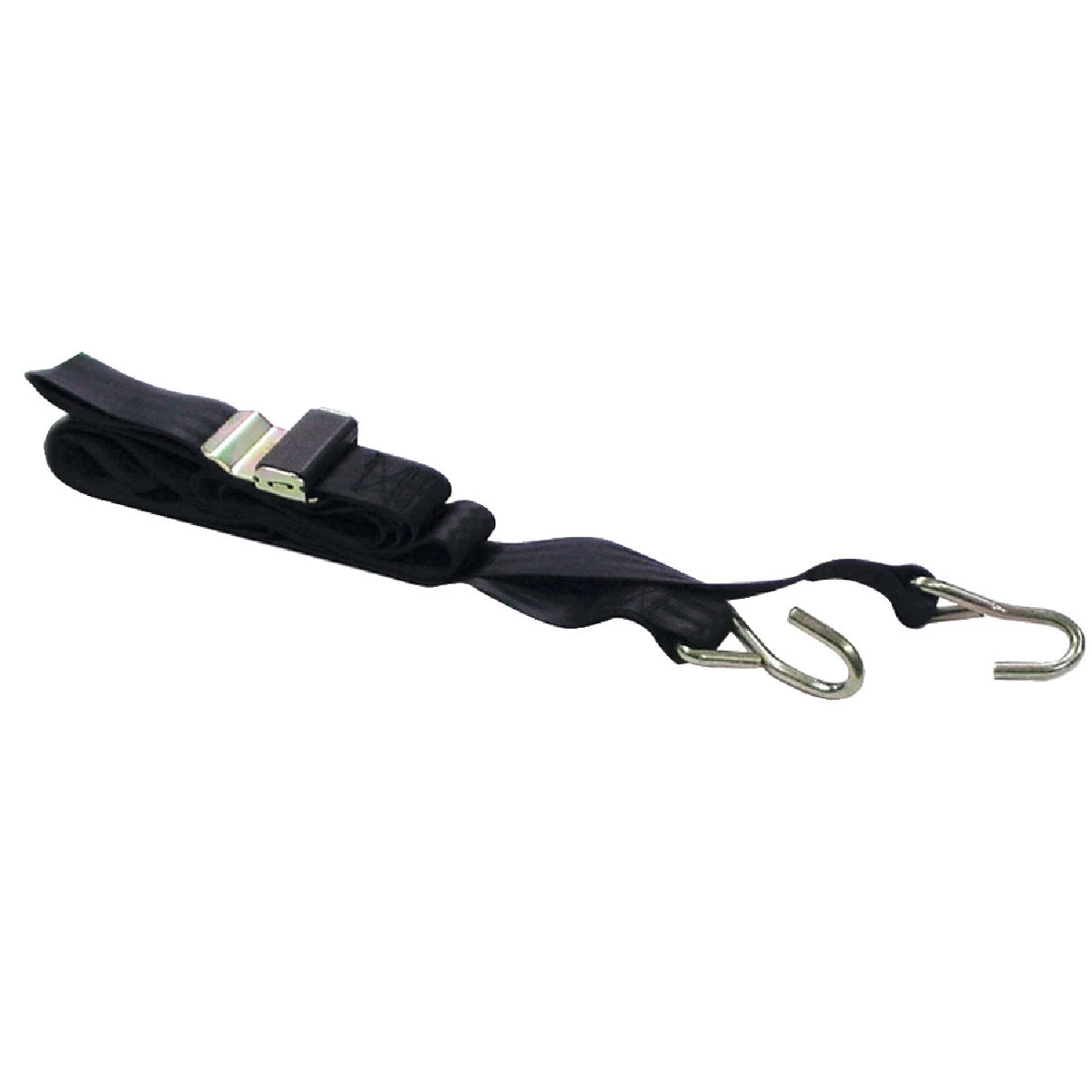 2 In. X 16 Ft. Black Gunwale Trailer Tie-down Strap Model 51081