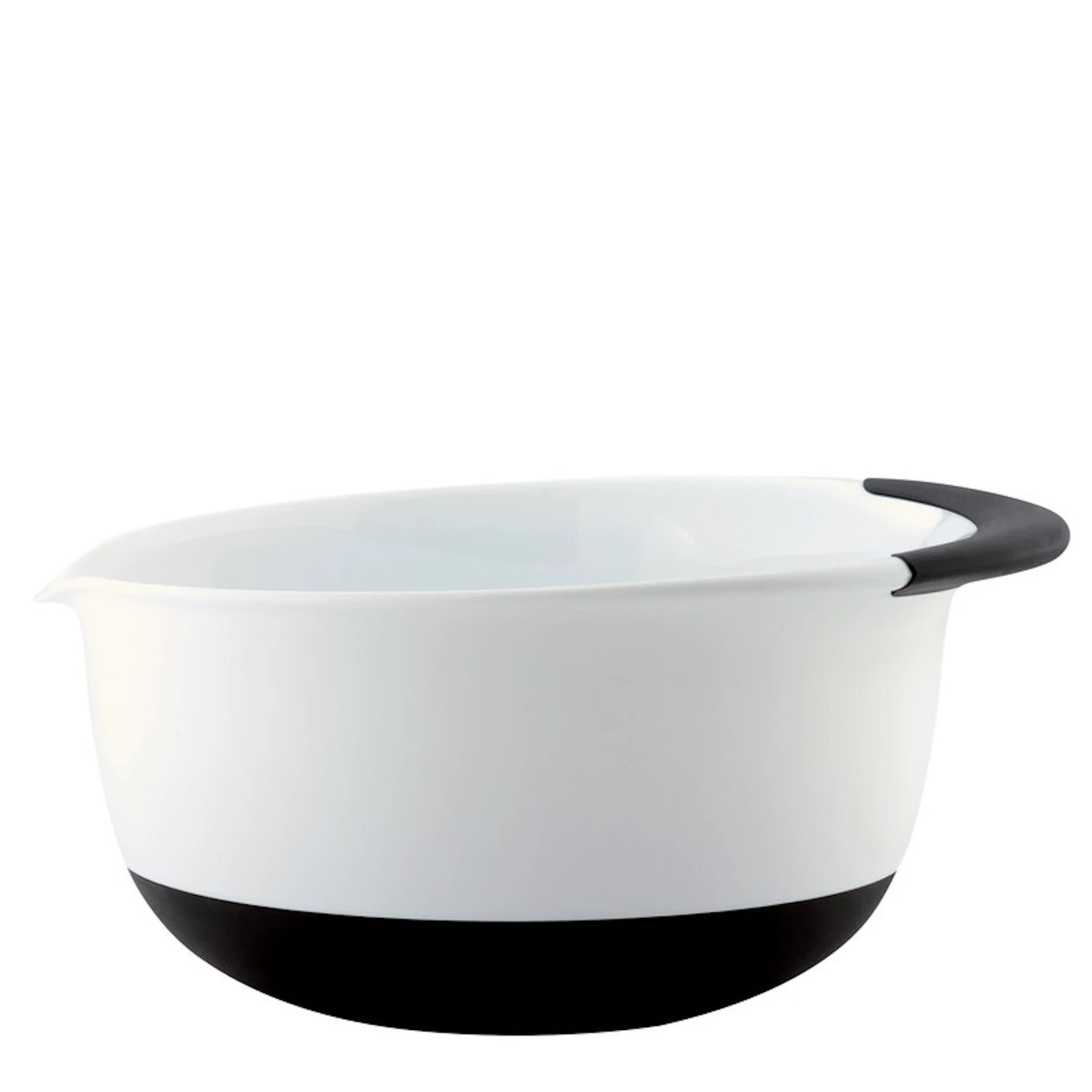 5 Quart Plastic Mixing Bowl With Non-slip Handle And Bottom