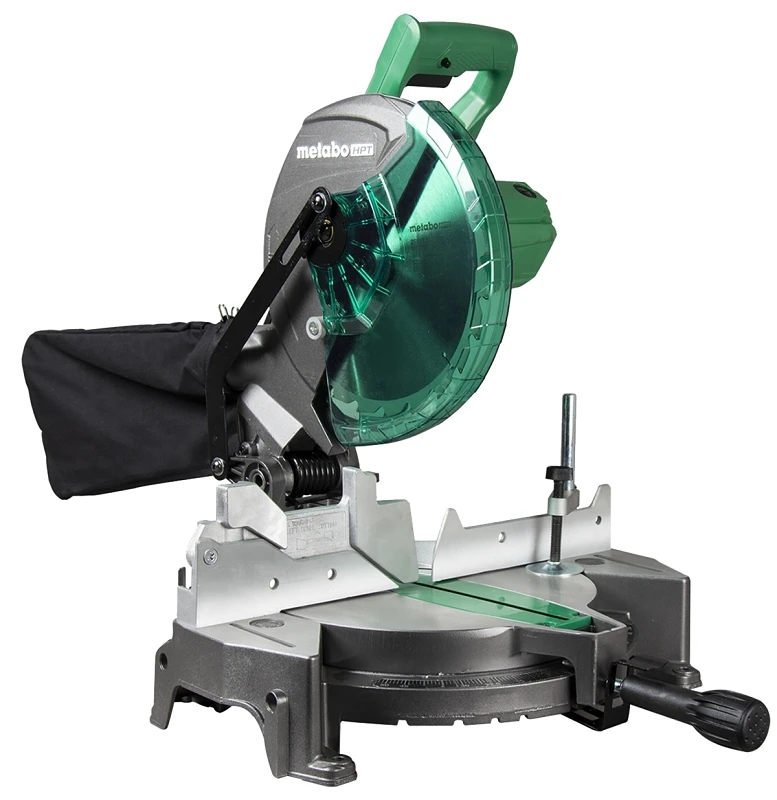 10 In. 15-amp Compound Miter Saw C10fcgsm With Dust Collector