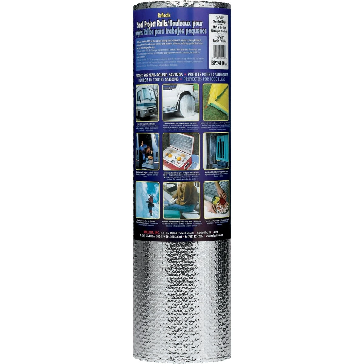 24 In. X 10 Ft. Double Reflective Insulation Roll - R3.7 To R21