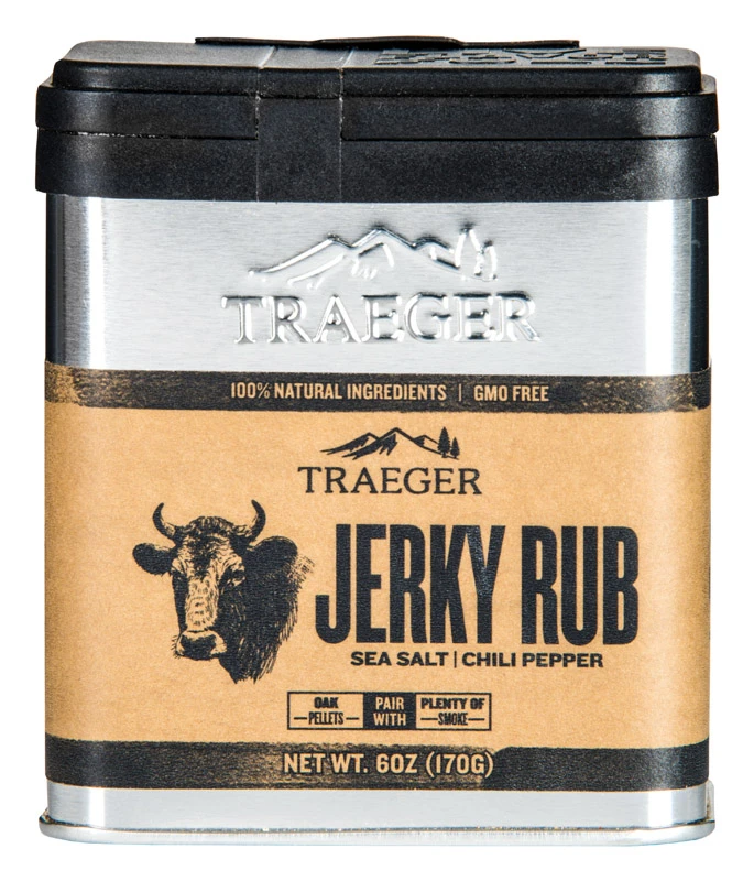 6 Oz. Sea Salt & Chili Pepper Jerky Rub For Beef, Pork & Lamb