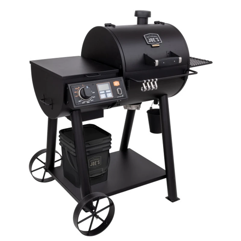 Rider 600 Black Pellet Grill With 617 Sq. In. Cooking Area