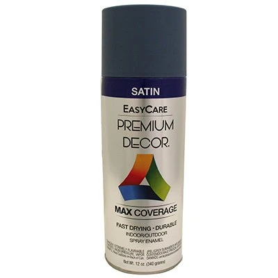 Premium Decor Spray Paint, Gale Wind Satin, 12 Oz, Quick Dry, Model Pds120-aer