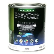 Platinum Interior Paint & Primer + Stain Blocker, Pure White Pastel Base Semi-Gloss Latex, Qt.