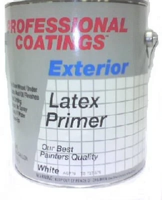 Best Exterior Latex Primer, White, 1-Gallon