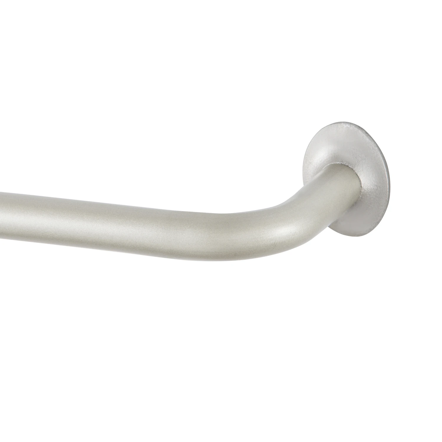Sun Zero Silver Room Darkening Curtain Rod 48 In. To 86 In. Adjustable Length